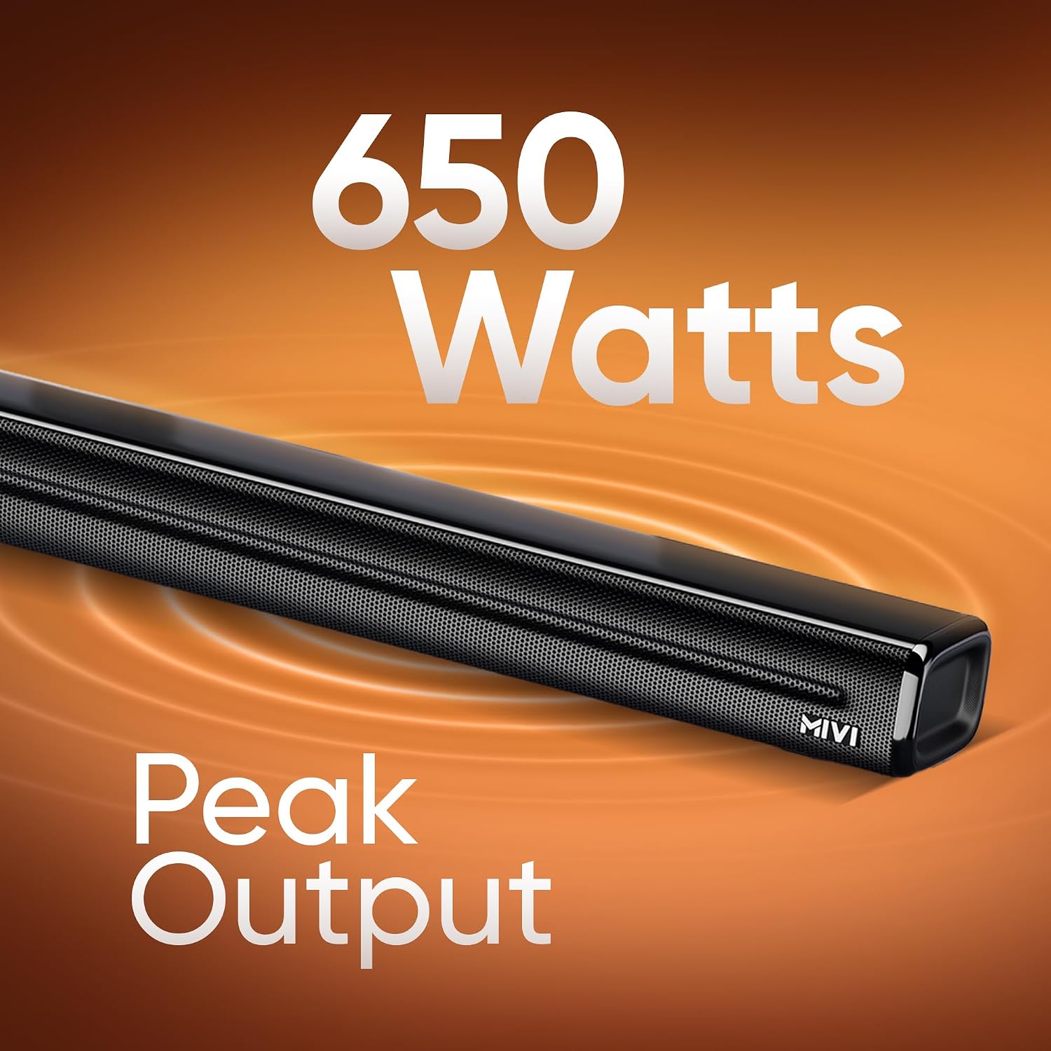 Mivi Fort H350 Soundbar, 350 Watts, 5.1 Channel, Multi-Input and EQ Modes, BT v5.1 350 W Bluetooth Soundbar (Black, 5.1 Channel) - Slide 3