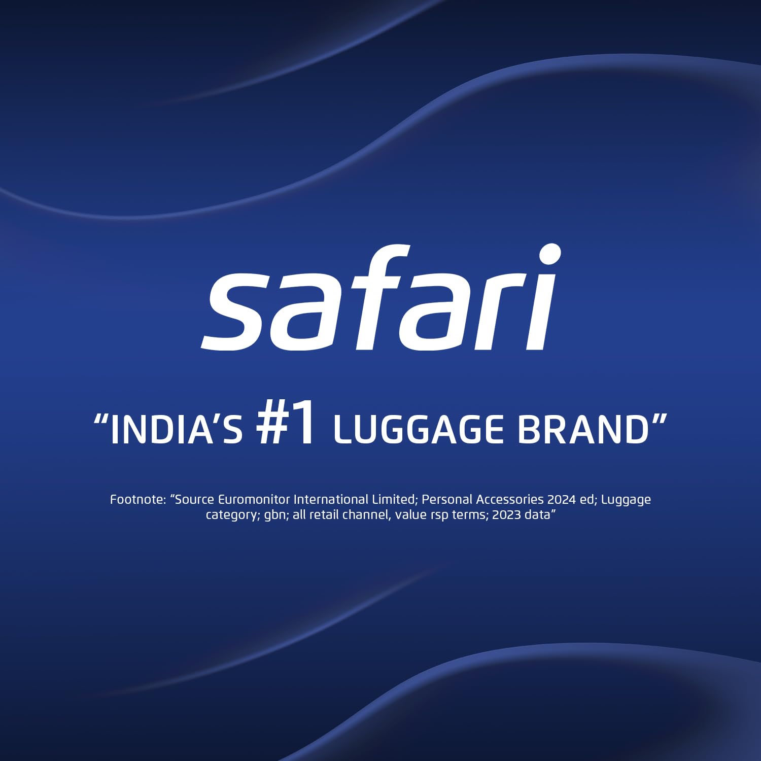 Safari 3Pc Polycarbonate Persia Set-55+65+77 Cms Small, Medium &amp; Large Size (Cabin &amp; Check-in) 8 Wheels Luggage/Speed_Wheel Suitcase/Trolleys (Pearl Blue) - Slide 2