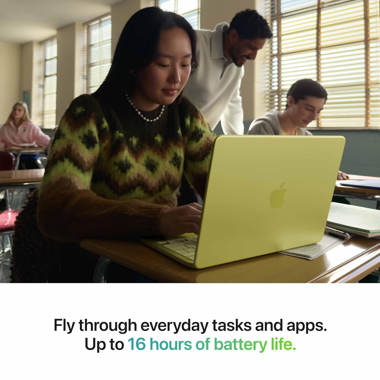 Apple Macbook Neo A18 Pro(2026) A18 Pro - (8 GB/256 GB SSD/Tahoe) MHFH4HN/A (13 inch, Blush, 1.23 kg) - Slide 3